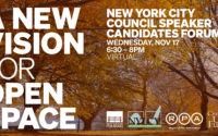 NY4P in PoliticsNY: City Council Speaker Candidates Weigh in on Parks & Outdoor Spaces
